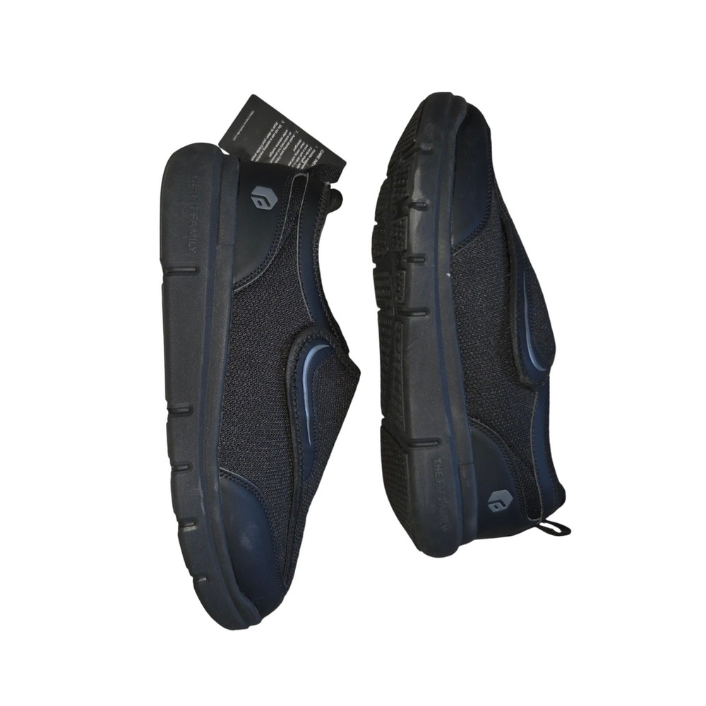 FitVille Rebound Core Walking Shoes Mens 13 EW Black Extra Wide Adjustable NWT - Picture 4 of 8